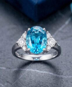 Etkarina Blue Topaz Ring - R0014