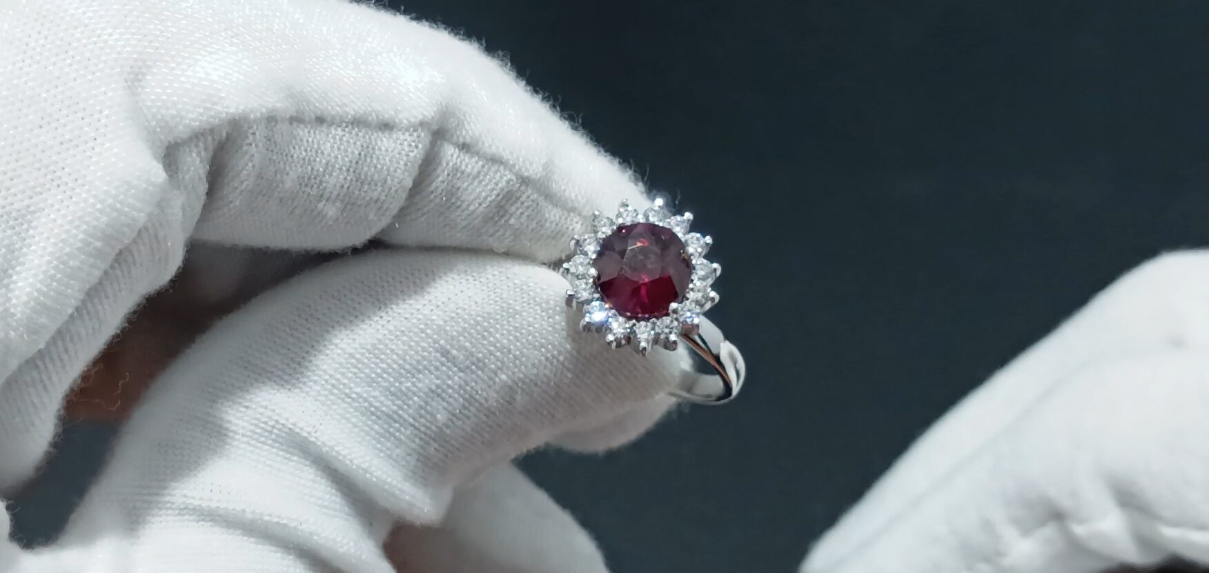 Etkarina Red Garnet Ring - R0011 - Image 4
