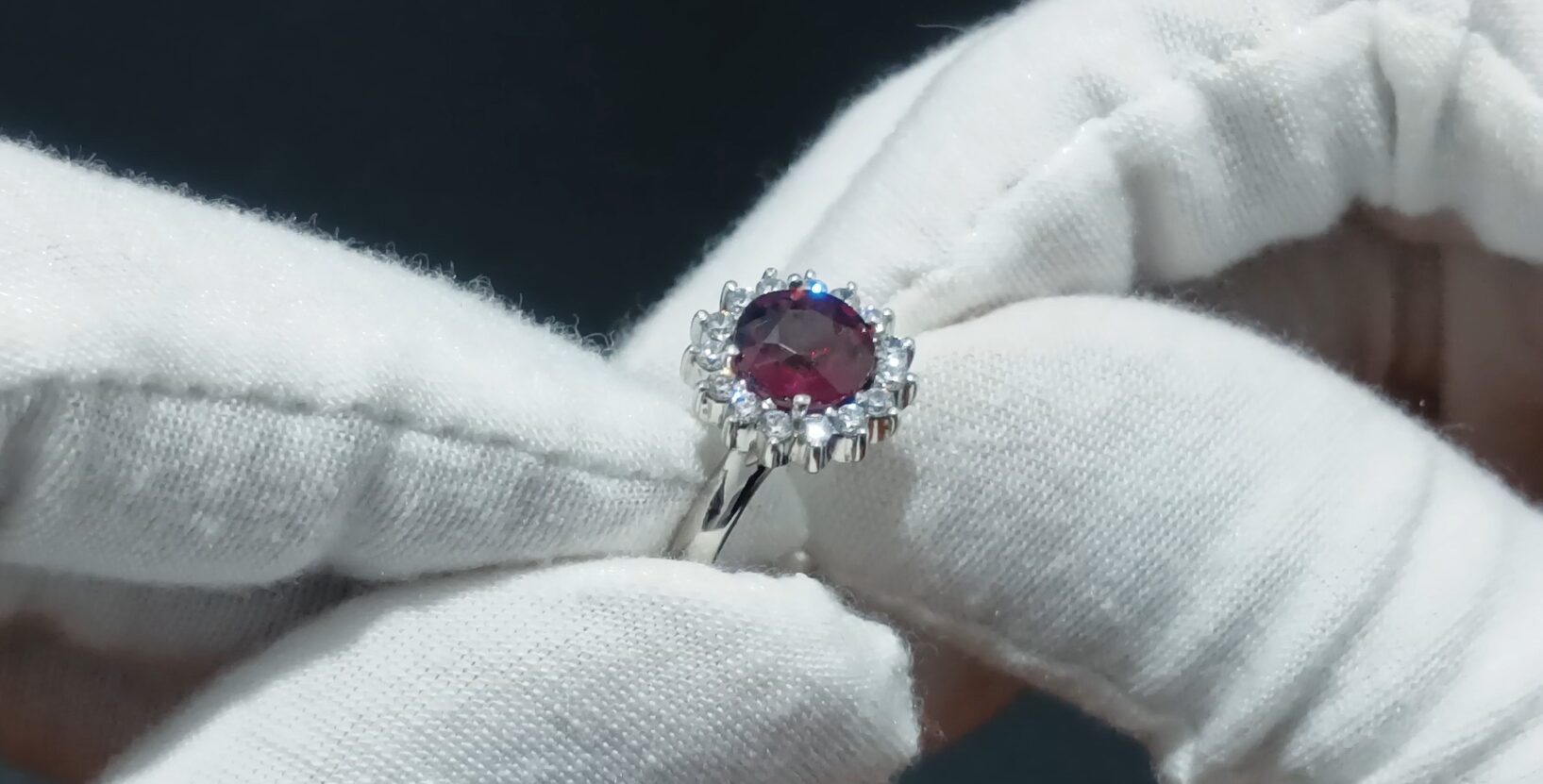 Etkarina Red Garnet Ring - R0011 - Image 2